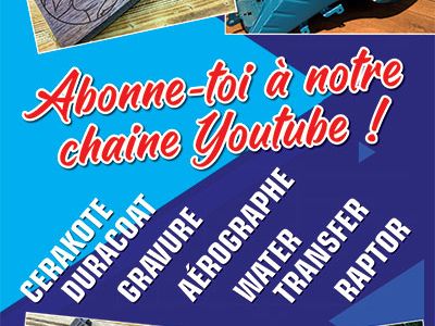 Panneau AFCUSTOMyoutube